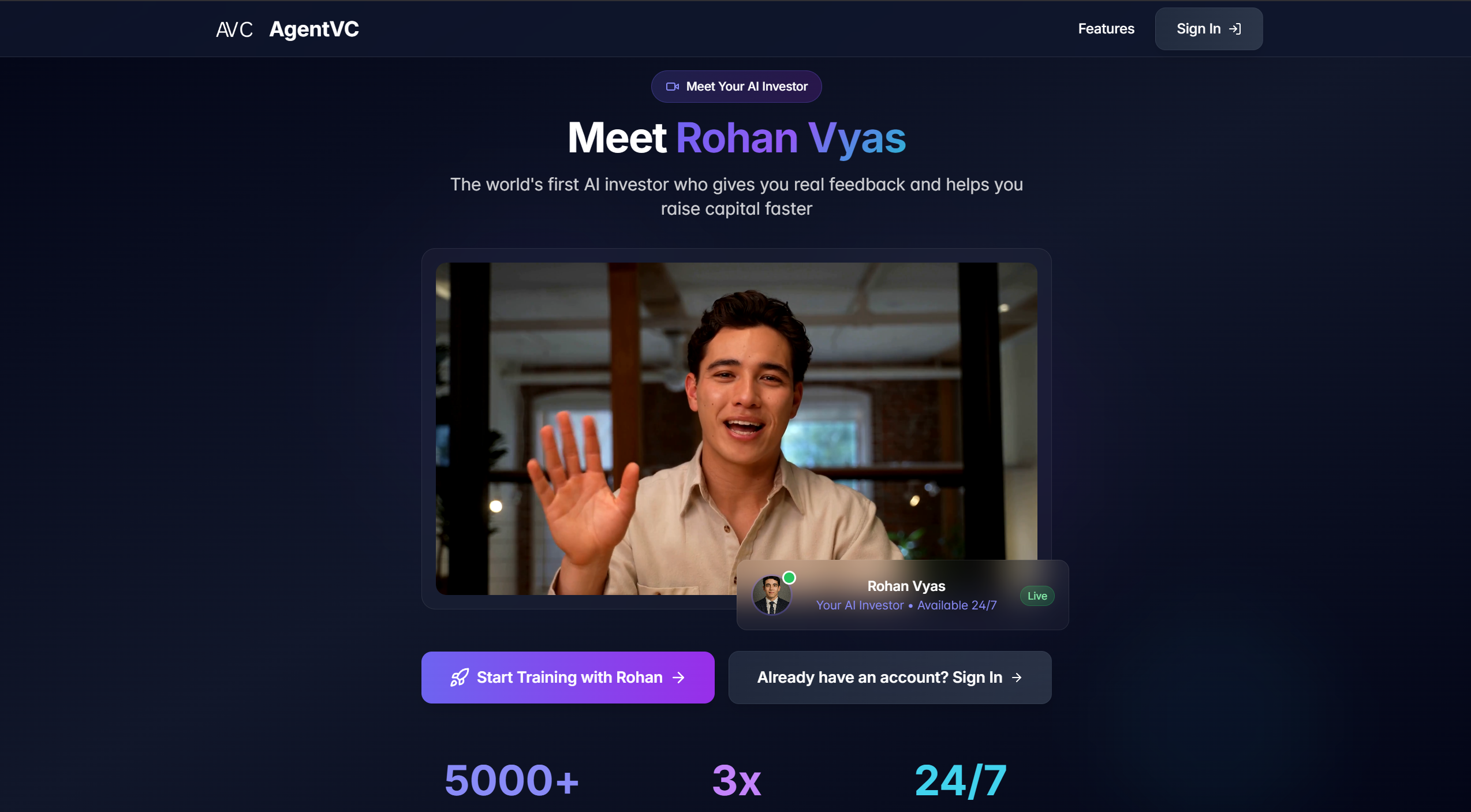 AgentVC - AI Interviewer Platform